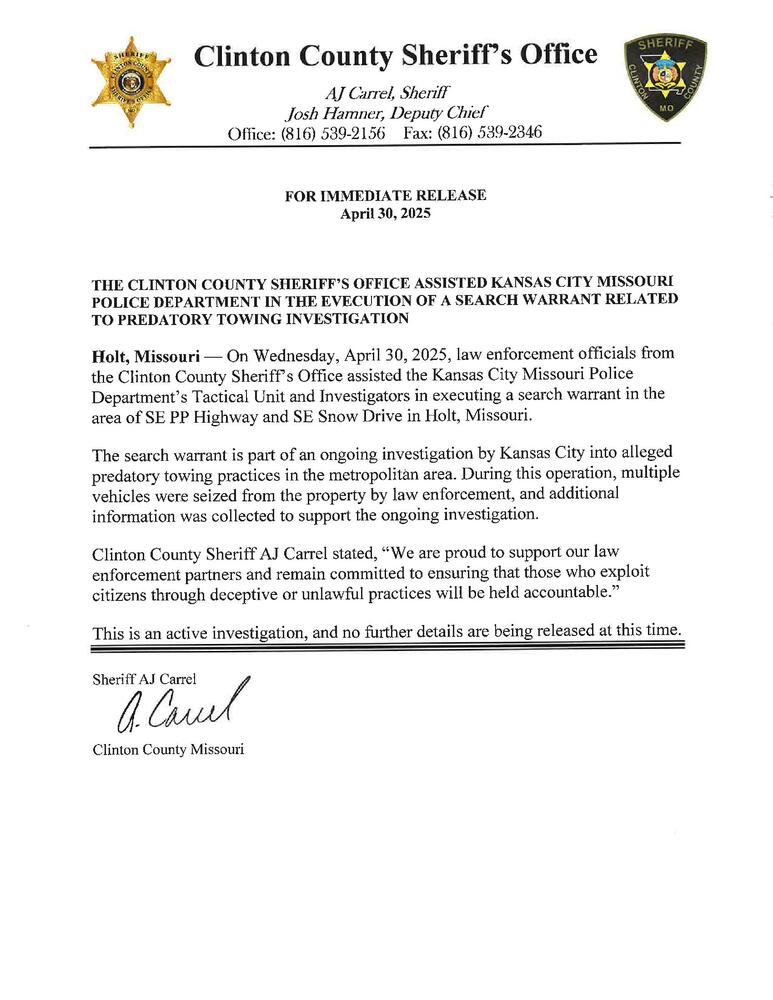 Copy of Press release
